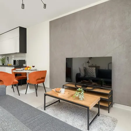 Luksusowe W łodzi Z Biurkiem, Balkonem I Klimatyzatorem By Renters Prestige Apartament *