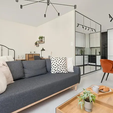 Luksusowe W Lodzi Z Biurkiem, Balkonem I Klimatyzatorem By Renters Prestige Apartment Lodz (Lodz)