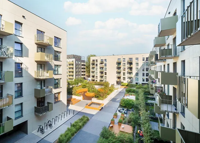 Luksusowe W Lodzi Z Biurkiem, Balkonem I Klimatyzatorem By Renters Prestige Apartmán *