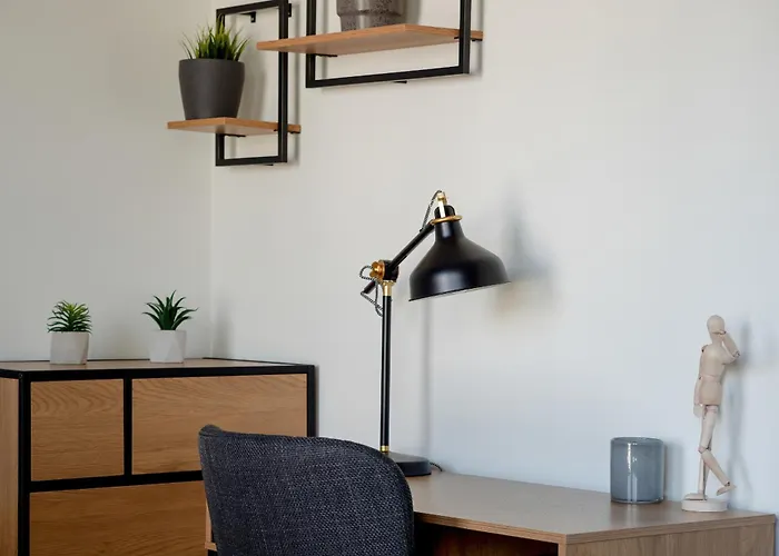 Daire Luksusowe W Lodzi Z Biurkiem, Balkonem I Klimatyzatorem By Renters Prestige Łódź