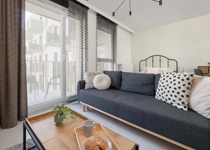 Luksusowe W Lodzi Z Biurkiem, Balkonem I Klimatyzatorem By Renters Prestige *