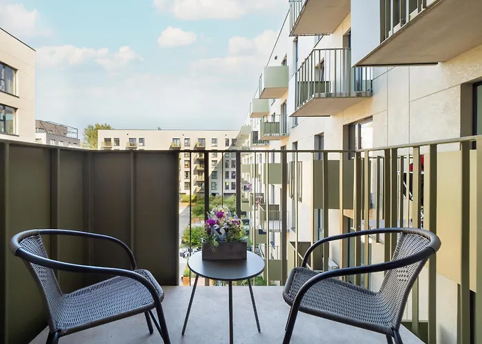 Luksusowe W Lodzi Z Biurkiem, Balkonem I Klimatyzatorem By Renters Prestige Lejlighed *